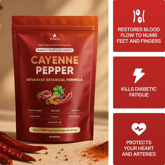 Vitalia® Cayenne Pepper Softgels