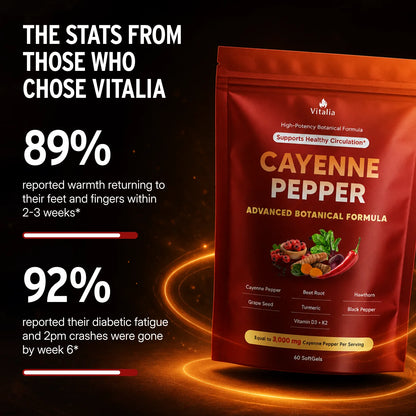 Vitalia® Cayenne Pepper Softgels