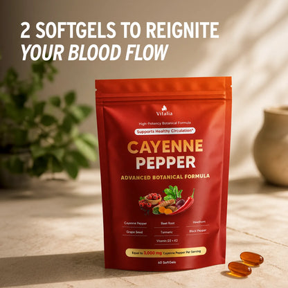 Vitalia® Cayenne Pepper Softgels